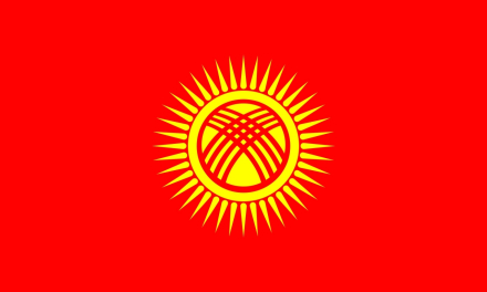 吉尔吉斯共和国国旗 