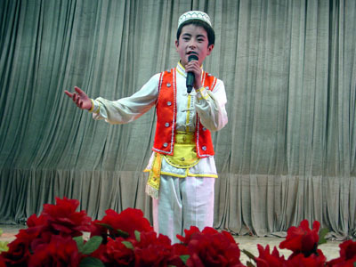 图4 宁夏回族山花儿演出 