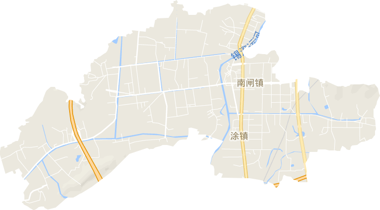 南闸街道地图