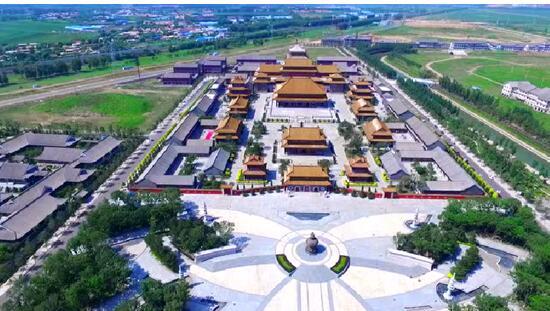 鸟瞰——新区长春万寿寺