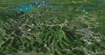 河源市龙川县周边山地 