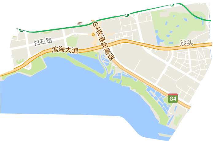 沙头街道地图