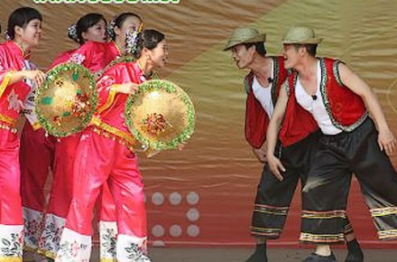 图3 临高举办民间渔歌山歌比赛 