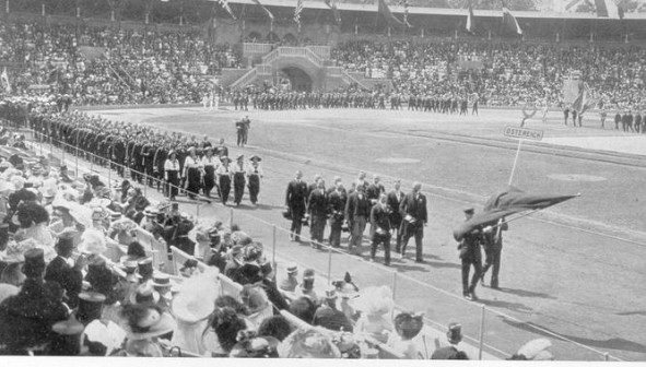 1912年斯德哥尔摩奥运会开幕式