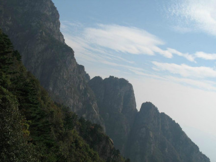 风景秀丽金刚台