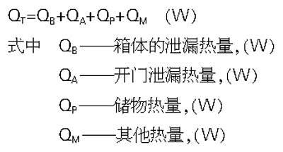 热负荷计算公式