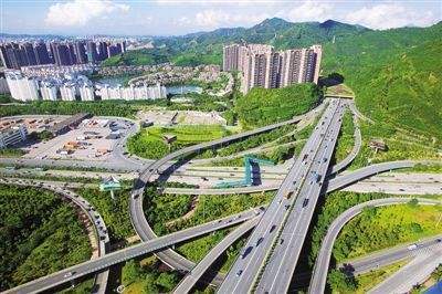 梅观高速公路梅观立交桥