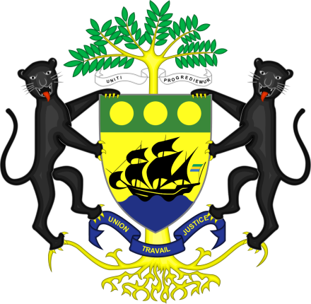 加蓬国徽 