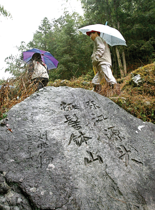 寻乌桠髻钵山东江源头