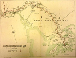 广九铁路线路走向