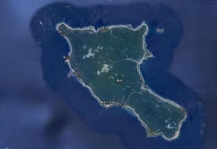 兰屿卫星图