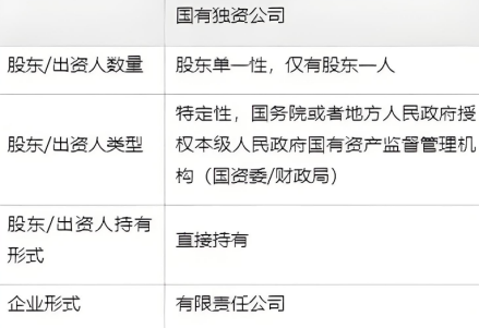 国有独资企业