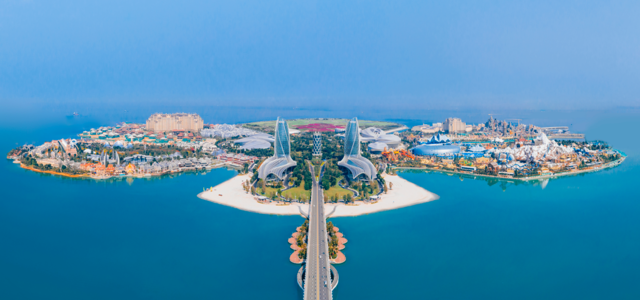 恒大海南海花岛项目全景