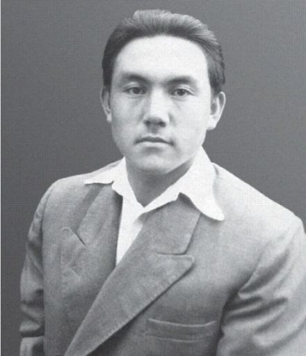 青年时代的纳扎尔巴耶夫