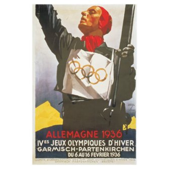 1936年加米施-帕滕基兴冬奥会海报