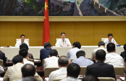 张高丽在电视电话会议上讲话