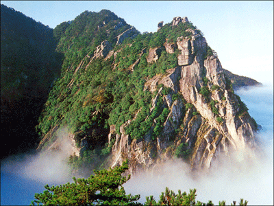 江西庐山世界地质公园风景