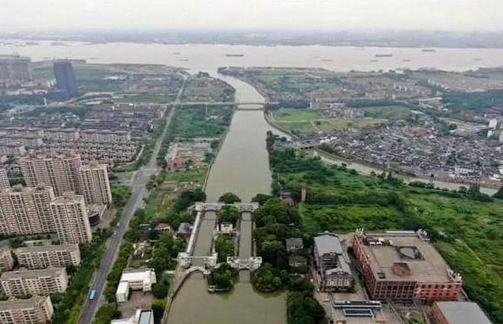 锡澄运河（旧线黄田港）入江河道