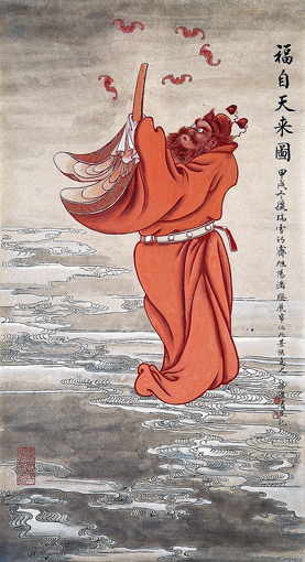 孙淮滨钟馗图