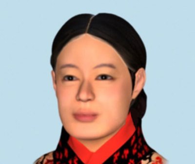 老山汉墓女主人三维容貌复原图