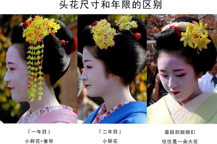 舞妓头花