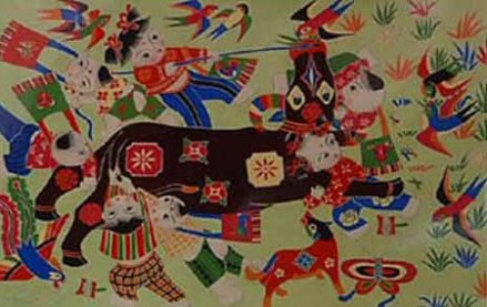 滩头木版年画 