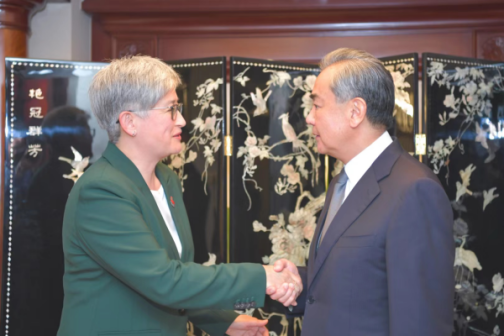 王毅会见黄英贤