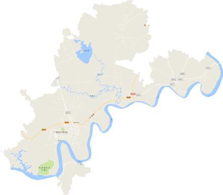 横州镇电子地图