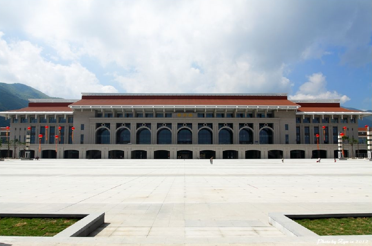 漳州站站房风格