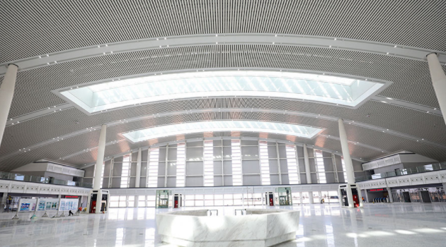 赣州西站候车大厅