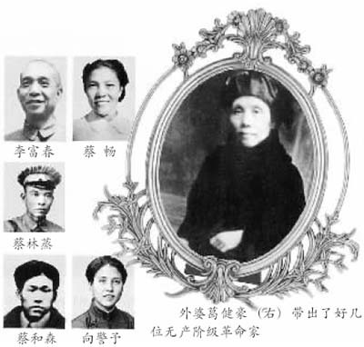 葛健豪和她的儿女