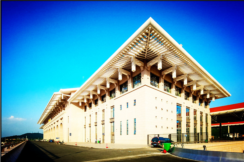 闽南风格的漳州站