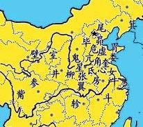 汉代十二分野图示