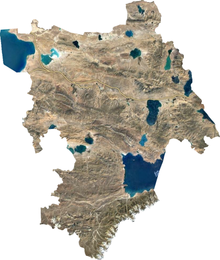 班戈县卫星地图