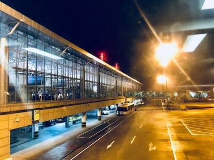 黄山屯溪国际机场夜景