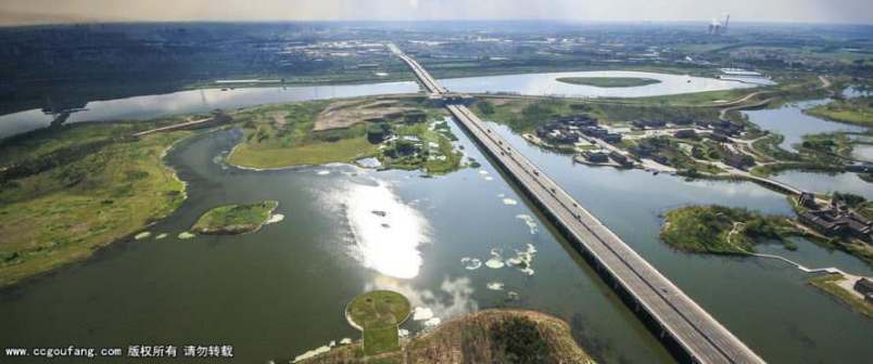 鸟瞰——新区长春北湖国家湿地公园