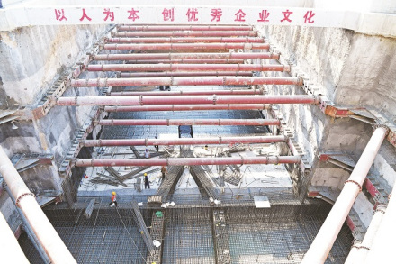 建设中的合肥轨道交通5号线