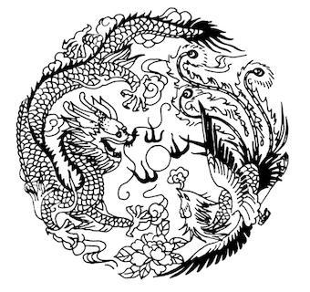 龙凤纹样