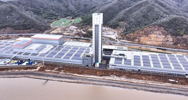 中广核宁波东方电缆园区虚拟电厂自发电源配套俯瞰图