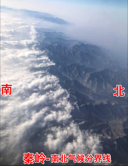 中国南北方地理气候分界线