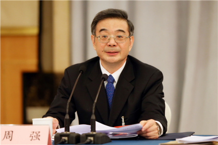 2018年3月，最高法院院长参加全国人大河南代表团审议 