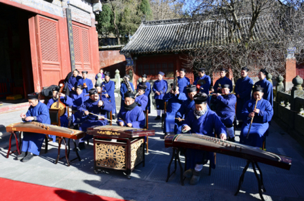 武当山宫观道乐表演