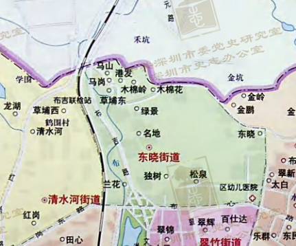 东晓区位图