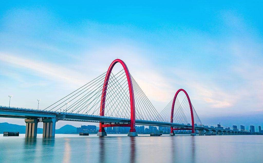 之江大桥全景图