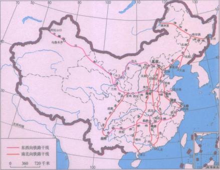 中国铁路干线