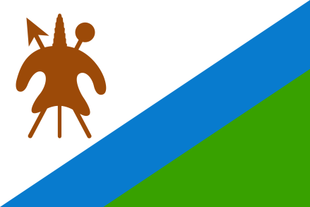 莱索托国旗(1987~2006)