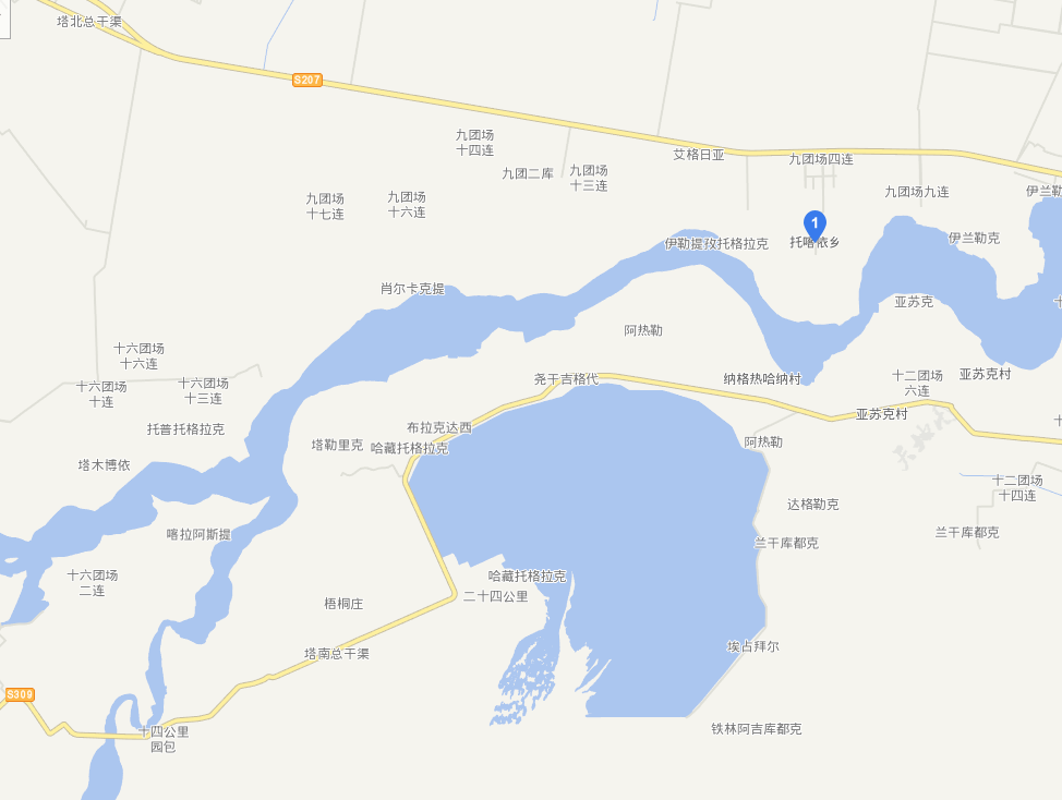 托喀依乡路况