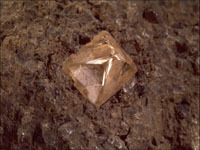 含有钻石的金伯利岩