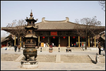 佛教寺院主建筑——大雄宝殿