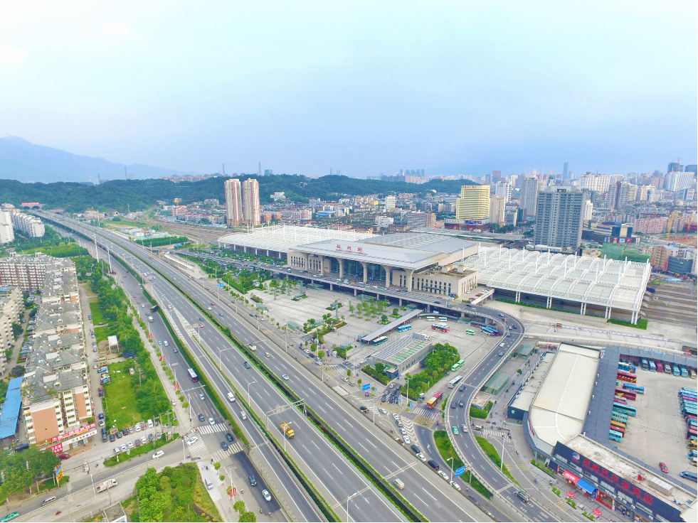 福州站北站房、北广场